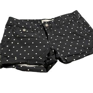 Aeropostale size 5/6 navy polka dot shorts excellent condition
